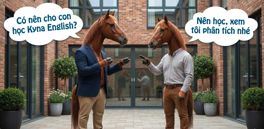 Có Nên Cho Con Học Kyna English? Phân Tích Của “Phụ Huynh Ngọ” Trước Khi Cho Con Ra Đường Đua Toàn Cầu