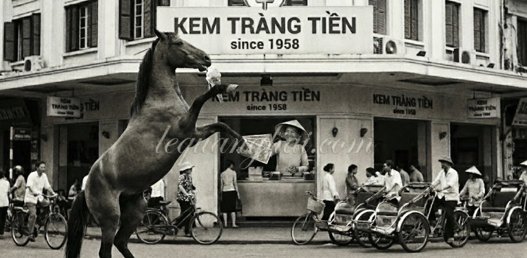 Ngọ ăn kem Tràng Tiền: Thưởng thức “huyền thoại” ngọt ngào ra đời từ năm 1958