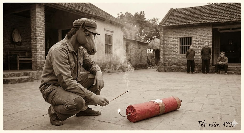 Ngọ Đốt Pháo Cối Tự Chế: Ký Ức Về Tiếng Nổ “Đùng” Vang Dội Giao Thừa Tết Xưa