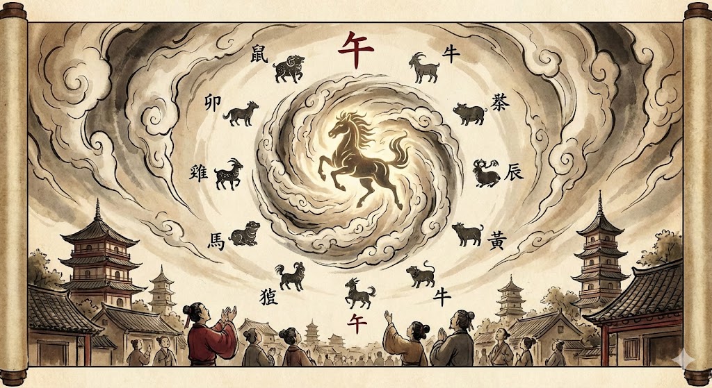 Từ “Ngựa” đến “Ngọ”: Bí ẩn tên gọi và triết lý thời gian trong 12 Con Giáp